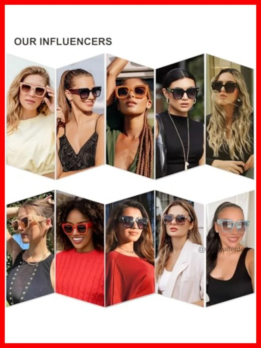 Vintage Oversized Square Sunglasses with UV400 Protection